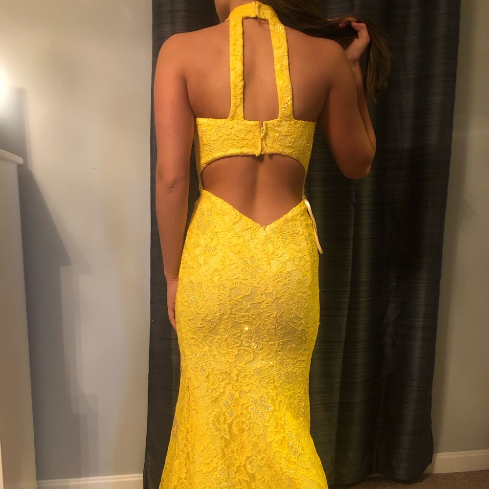 Yellow Prom Dress
